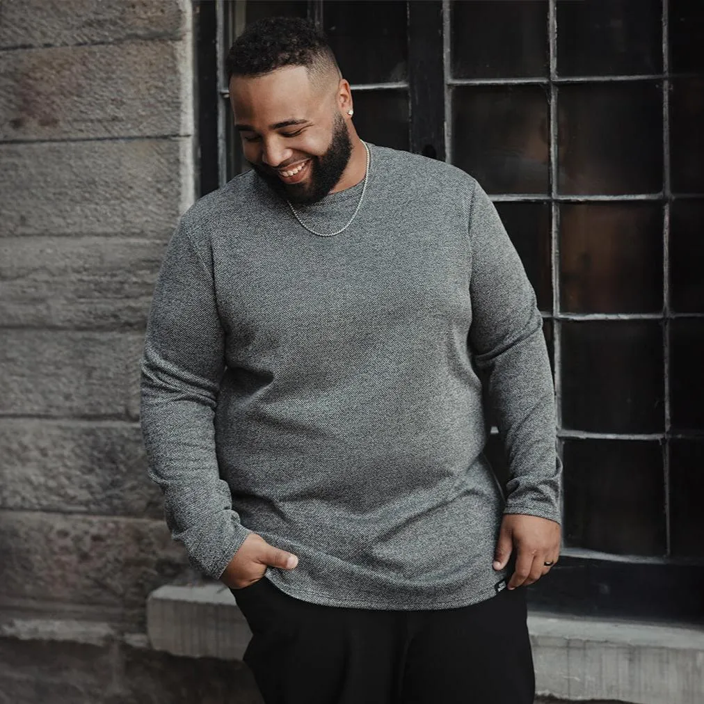 Captain Crewneck Sweater V2 - Black Smoke sold by One Bone