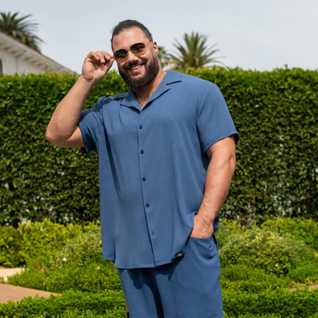 Airflow Yacht Shirt - Denim Blue sold by One Bone