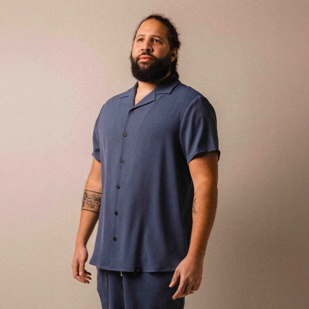 Airflow Yacht Shirt - Denim Blue sold by One Bone product image thumbnail 2