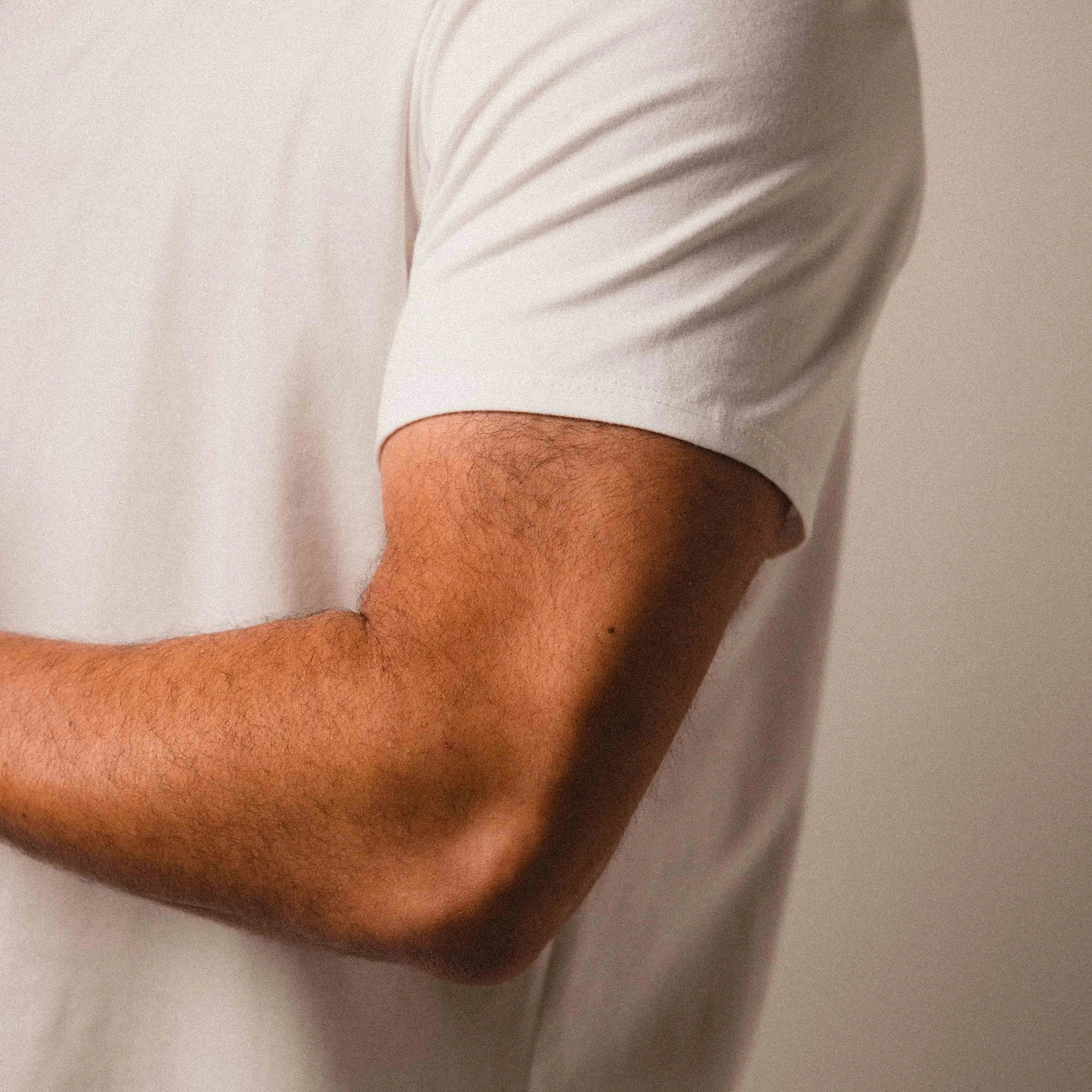 Split Hem Cotton 95/5 - White sold by One Bone product image thumbnail 4