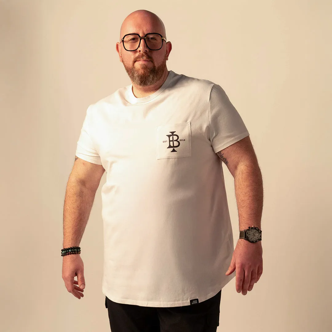 Owner's Club Pocket Tee - White sold by One Bone product image thumbnail 2