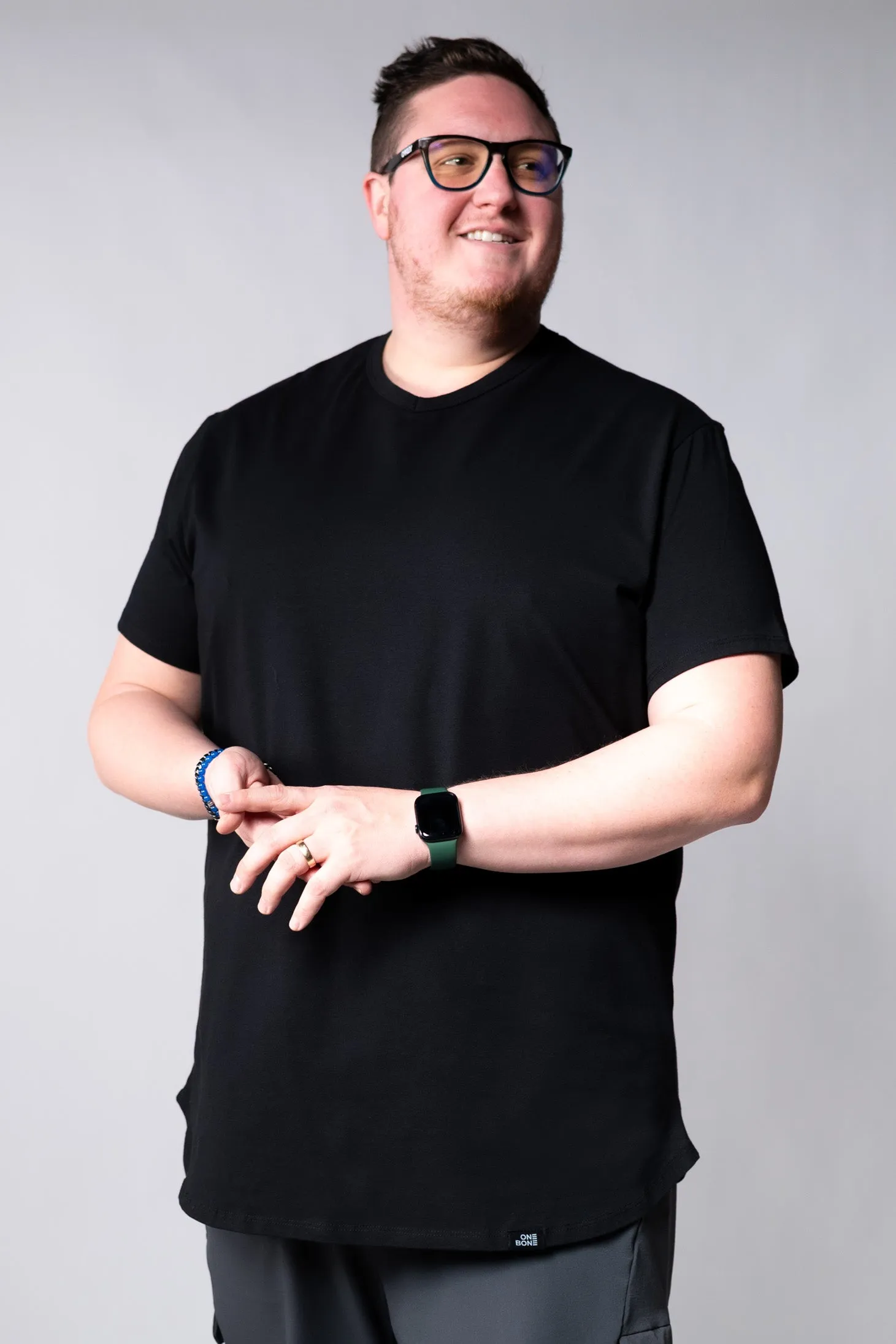 V-Neck - Black sold by One Bone