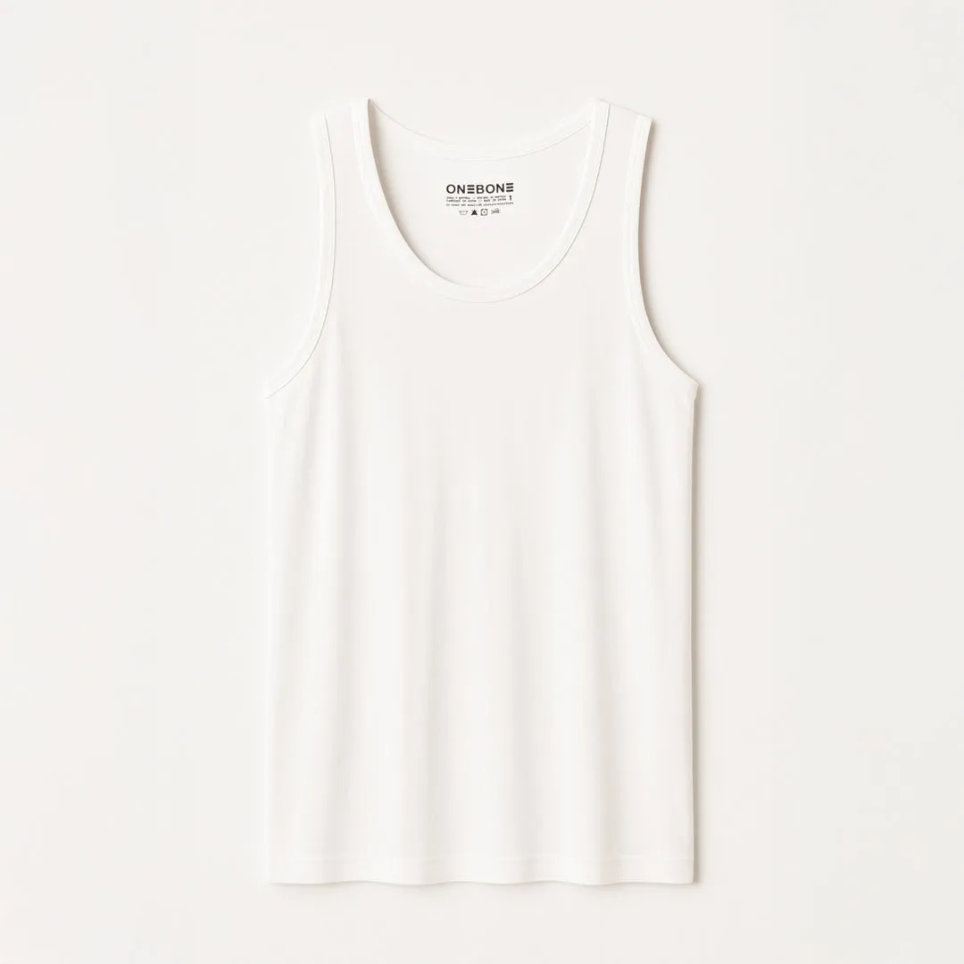 Undershirt - White sold by One Bone