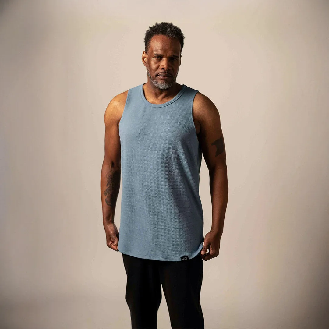 Bullet Tank Top - Misty Blue sold by One Bone