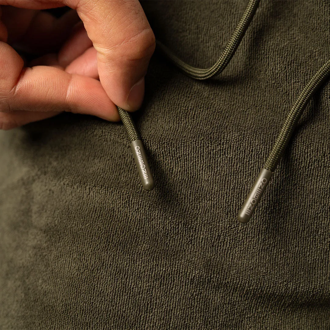 Terry Cloth Yacht Short - Army Geen sold by One Bone product image thumbnail 3