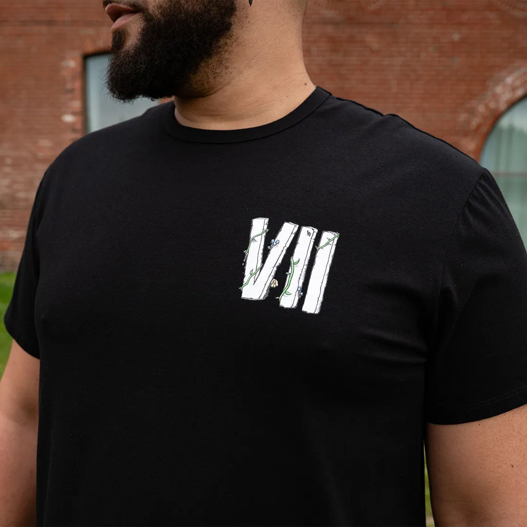 7 Year Anniversary Tee - Black sold by One Bone product image thumbnail 2