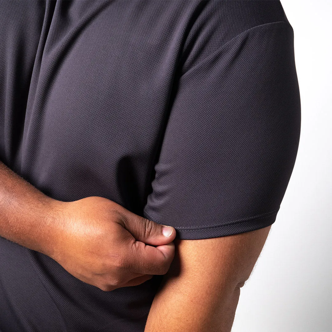 Split Hem Everywear Tee - Dark Grey sold by One Bone product image thumbnail 3