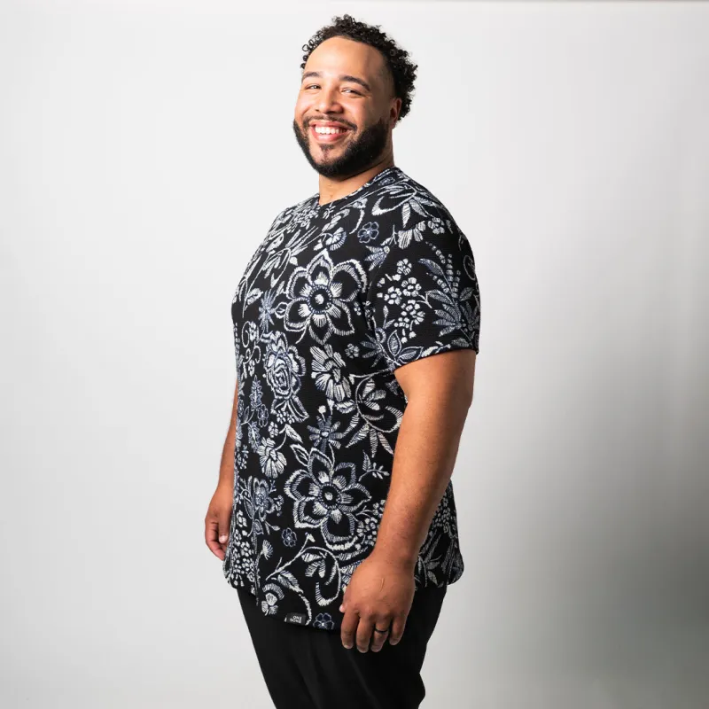 Bullet Tee - Midnight Floral sold by One Bone