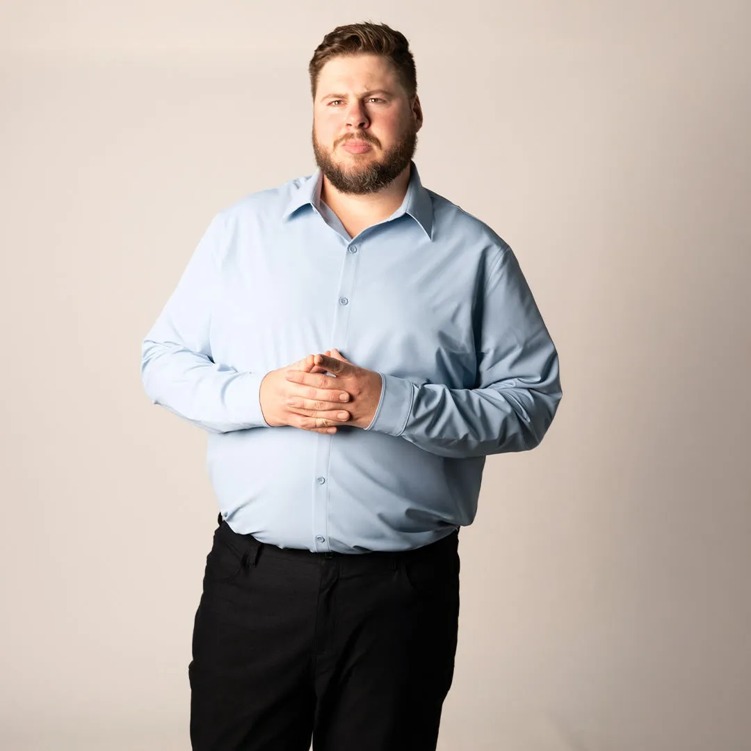 SmartFit Dress Shirt - Light Blue sold by One Bone product image thumbnail 3