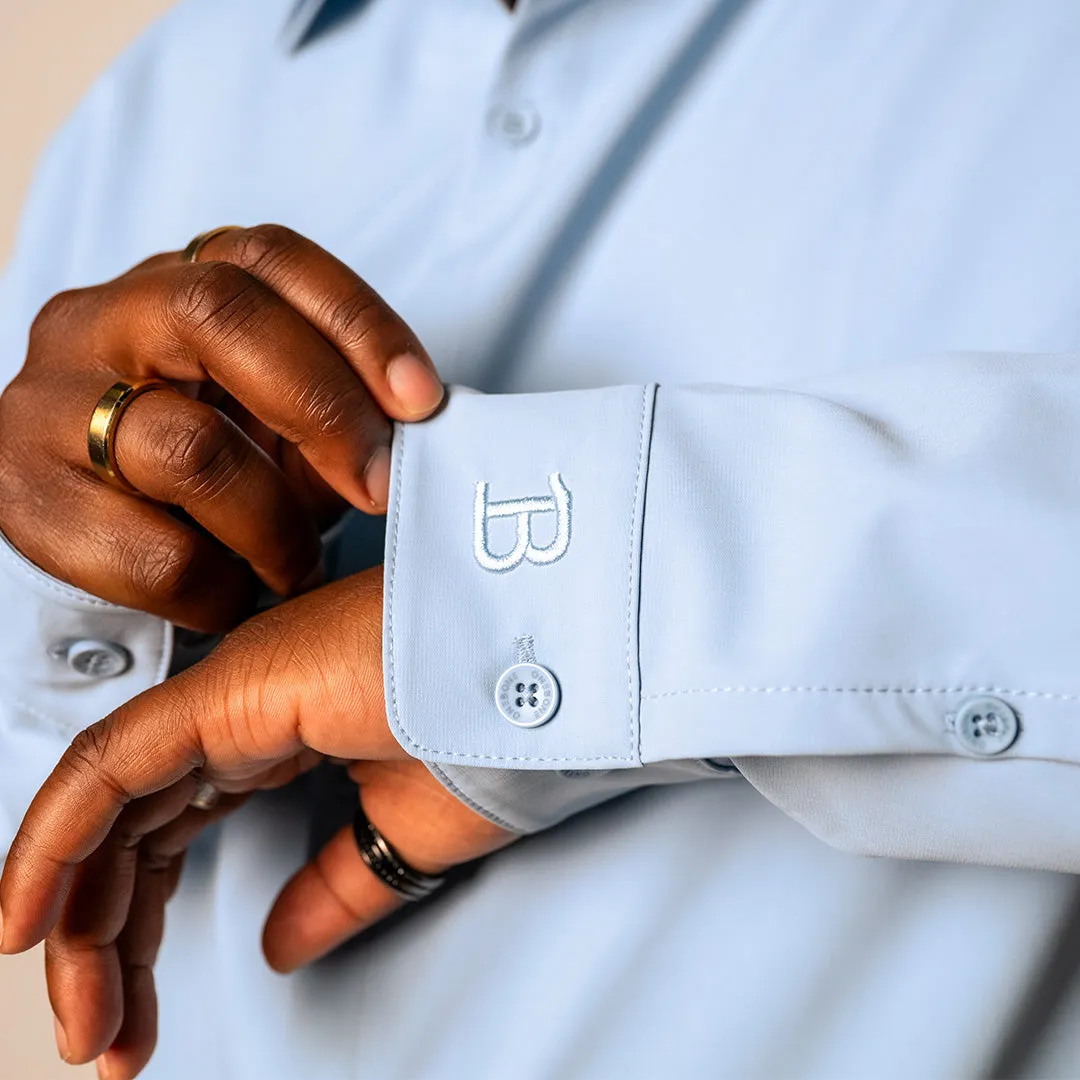 SmartFit Dress Shirt - Light Blue sold by One Bone product image thumbnail 2
