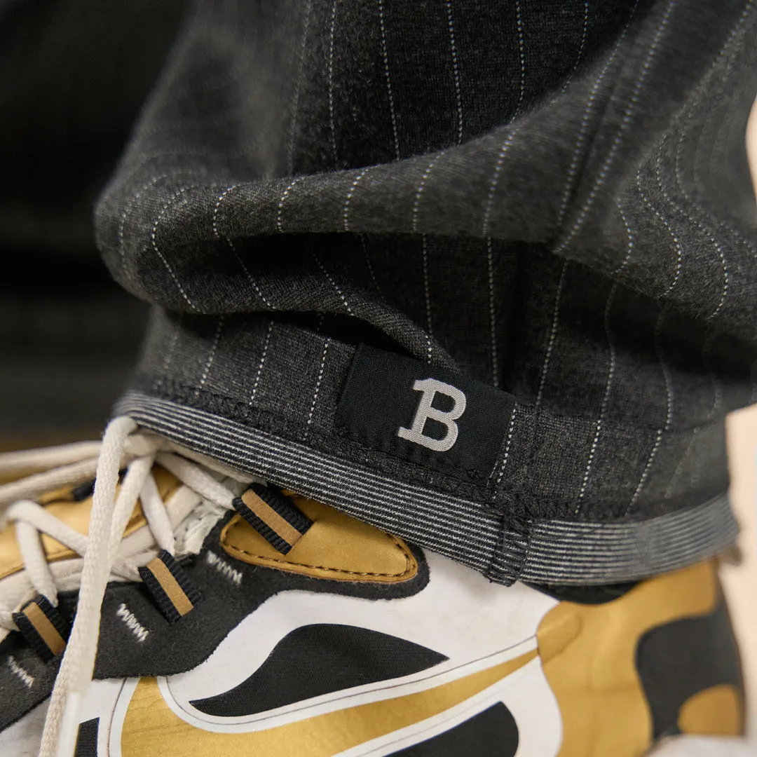 Outwork Pant - Grey Pinstripe sold by One Bone product image thumbnail 5