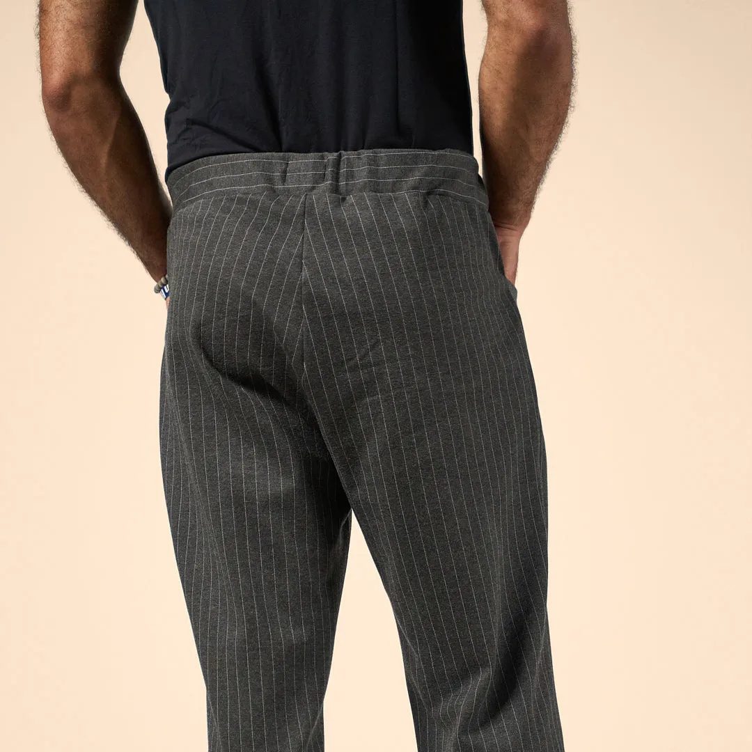 Outwork Pant - Grey Pinstripe sold by One Bone product image thumbnail 4