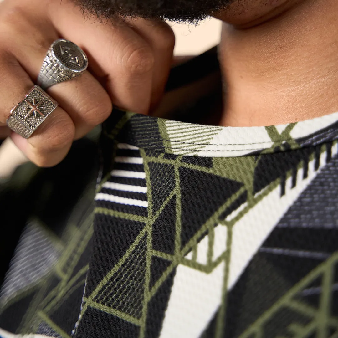 Bullet Tee - Dark Geo sold by One Bone product image thumbnail 3