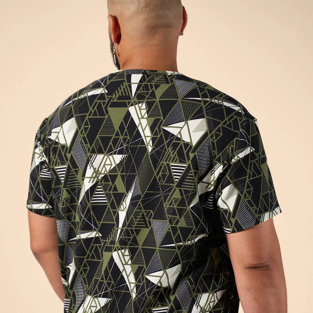 Bullet Tee - Dark Geo sold by One Bone product image thumbnail 2