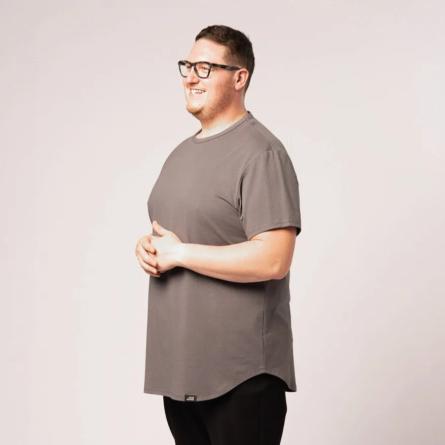 Scoop - T-Shirt - Midnight Grey sold by One Bone