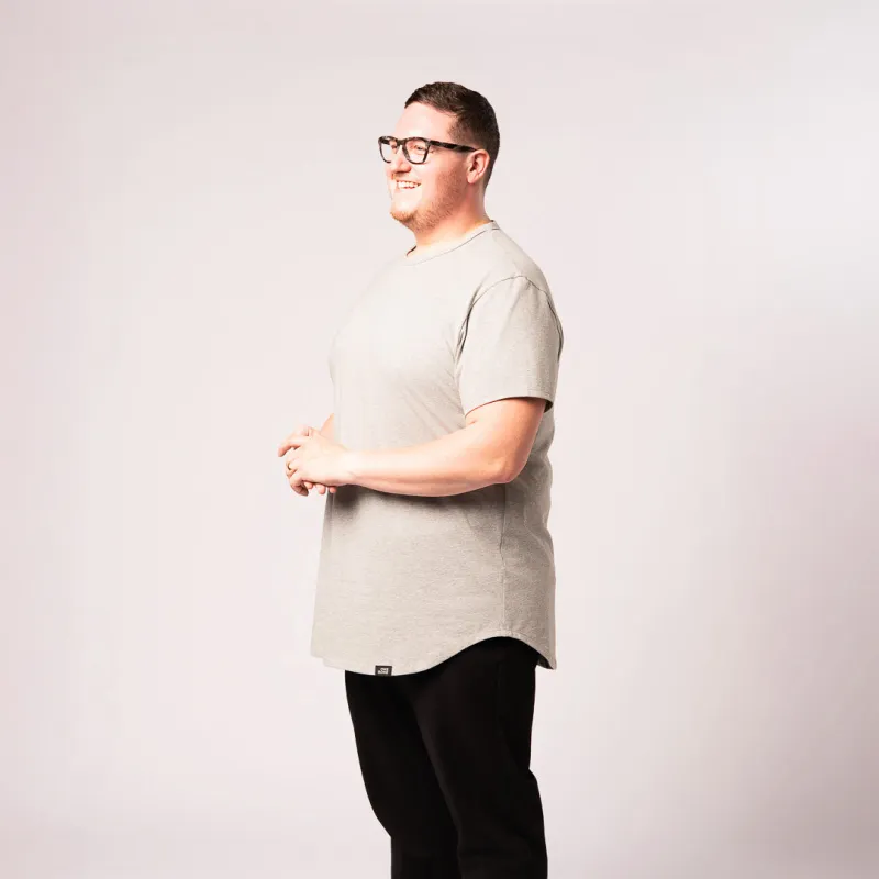 Scoop - T-Shirt - Grey Mix sold by One Bone