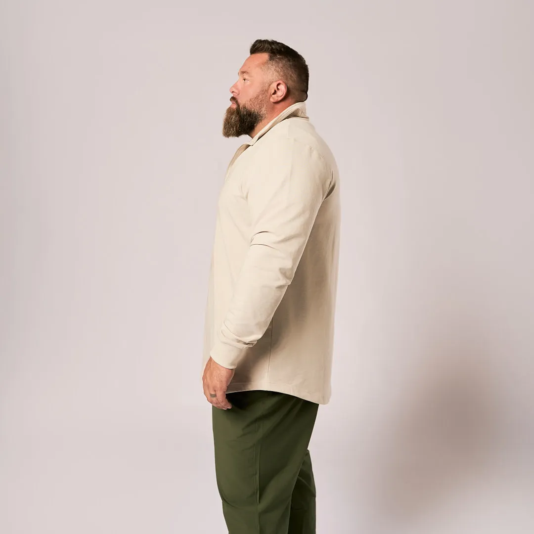 French Terry Quarter Zip - Bone sold by One Bone product image thumbnail 5