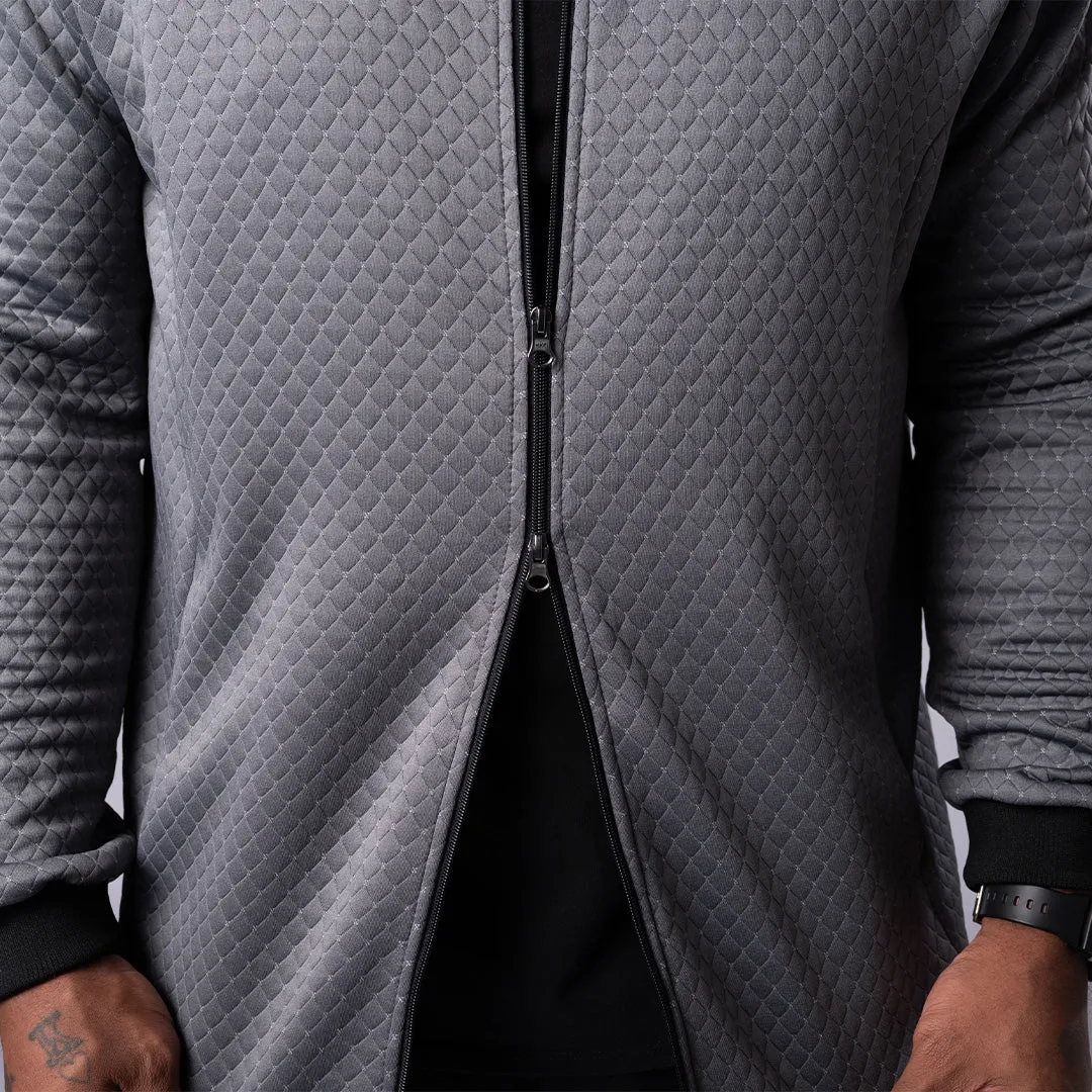 Quilt Bomber - Grey sold by One Bone product image thumbnail 5