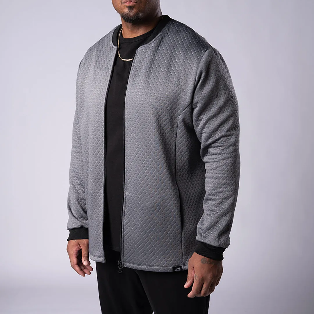 Quilt Bomber - Grey sold by One Bone product image thumbnail 3