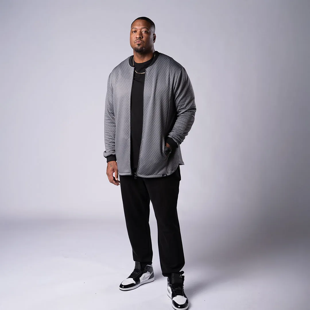 Quilt Bomber - Grey sold by One Bone product image thumbnail 4