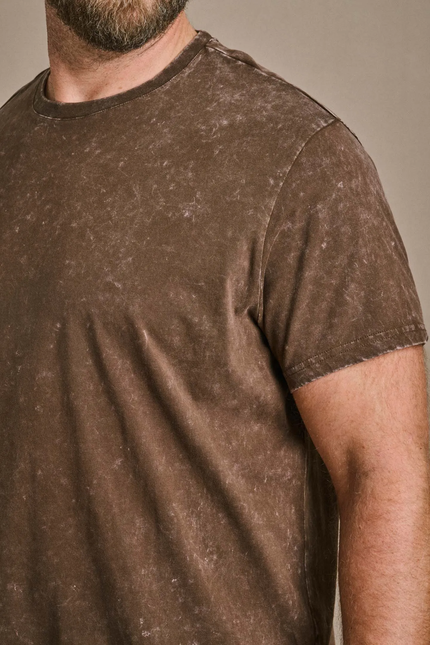 Stone Wash Tee - Coffee Marble sold by One Bone product image thumbnail 3