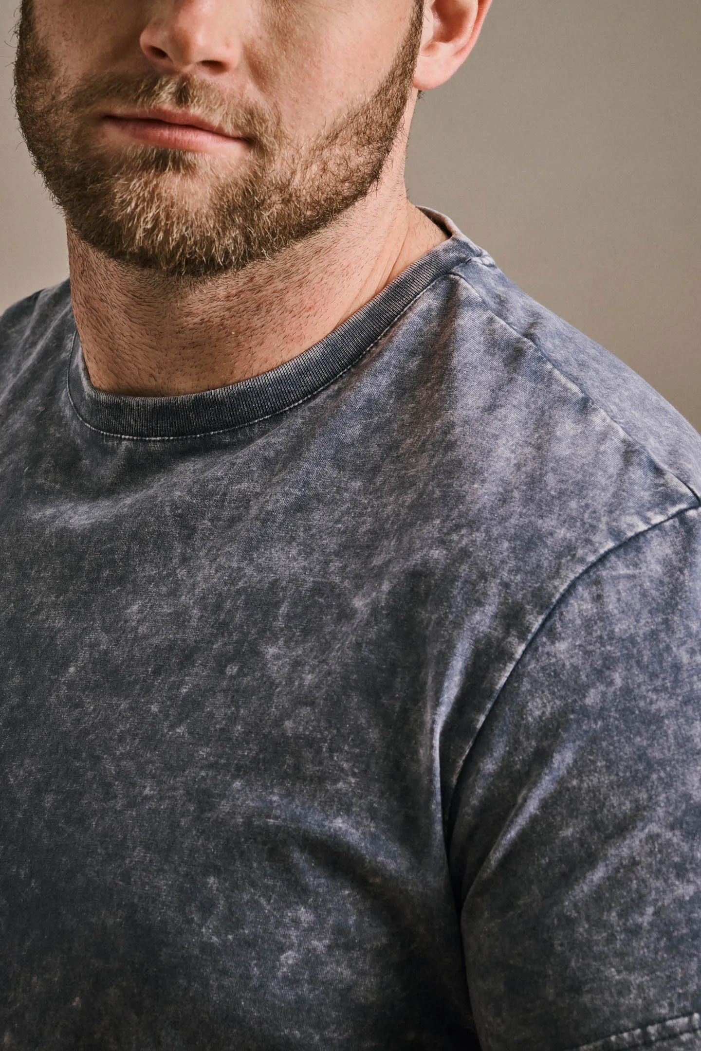 Stone Wash Tee - Navy Marble sold by One Bone product image thumbnail 5