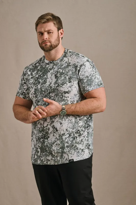 Bullet Tee - Glitch Camo sold by One Bone