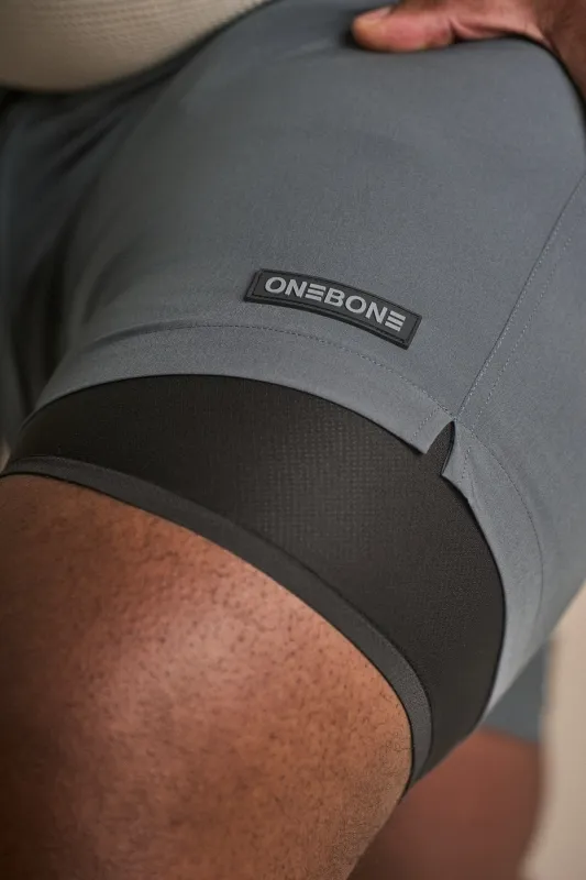 Hybrid Swim Short - Shark Grey made by One Bone