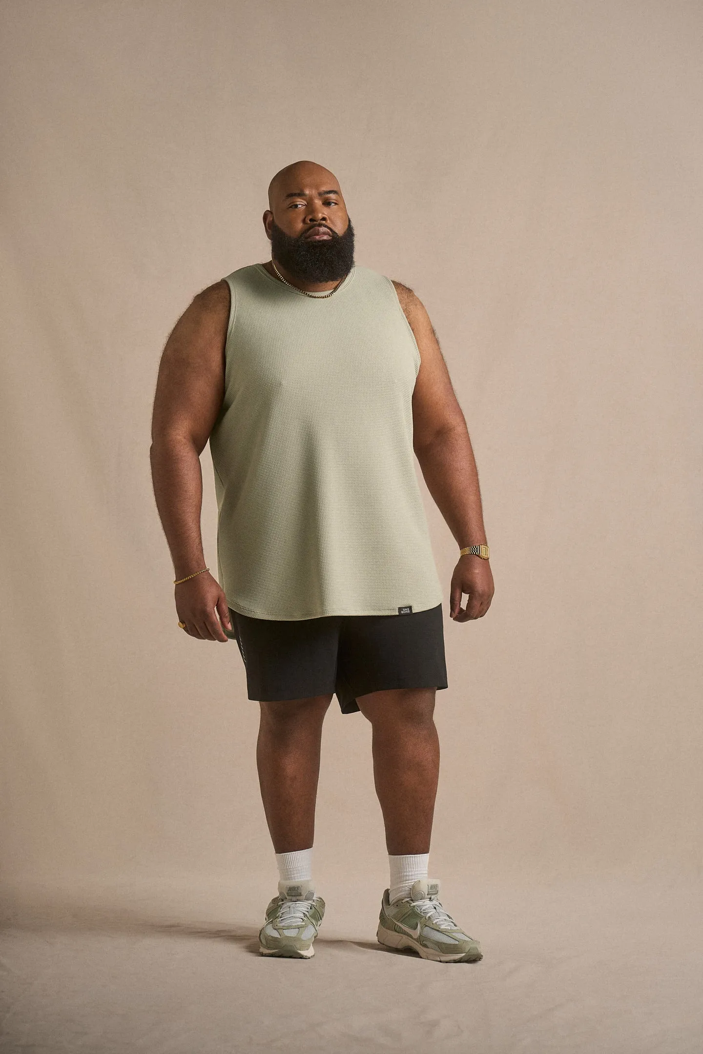 Bullet Tank Top - Coastal Green sold by One Bone product image thumbnail 5