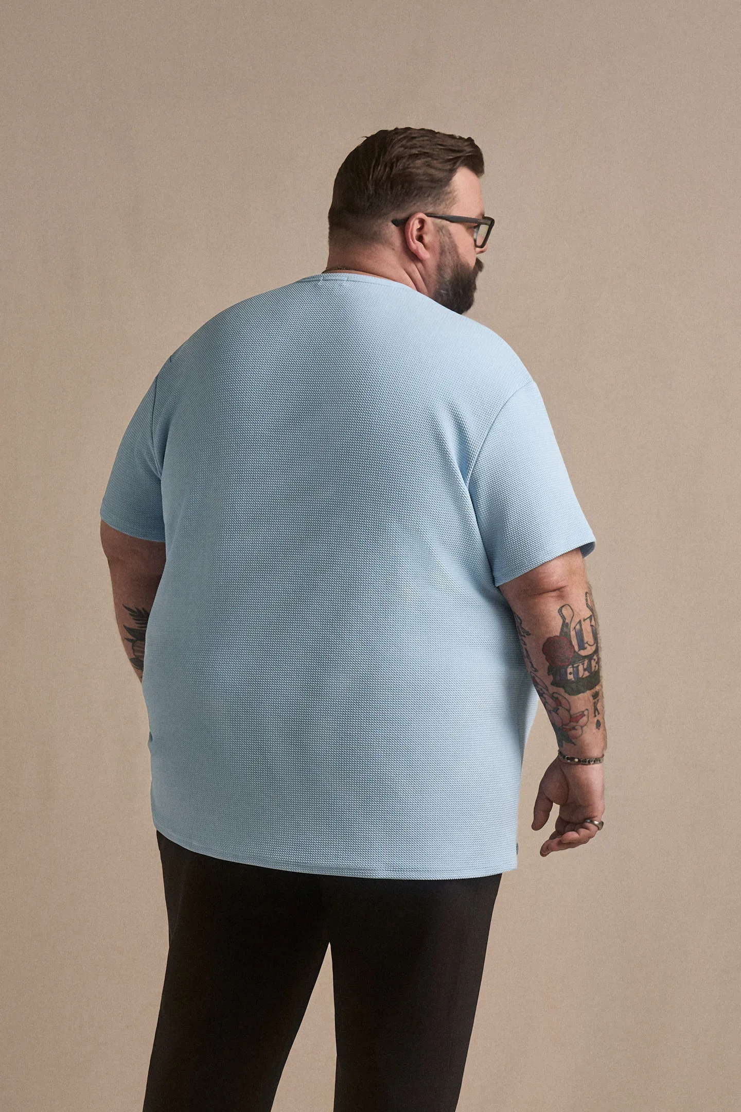Split Hem Bullet Tee - Coastal Blue sold by One Bone product image thumbnail 5