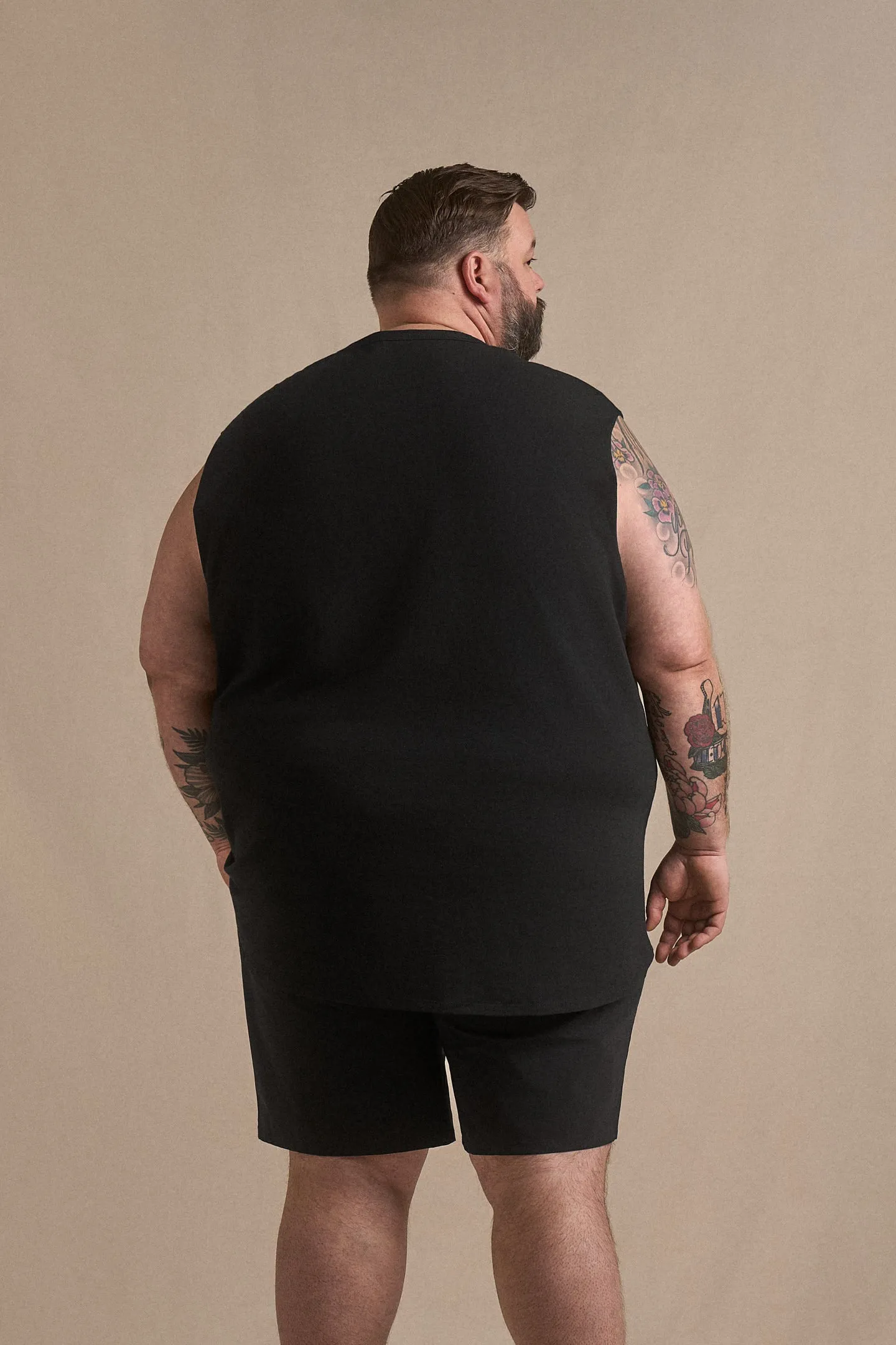 Cotton Cut Off - Black sold by One Bone product image thumbnail 4