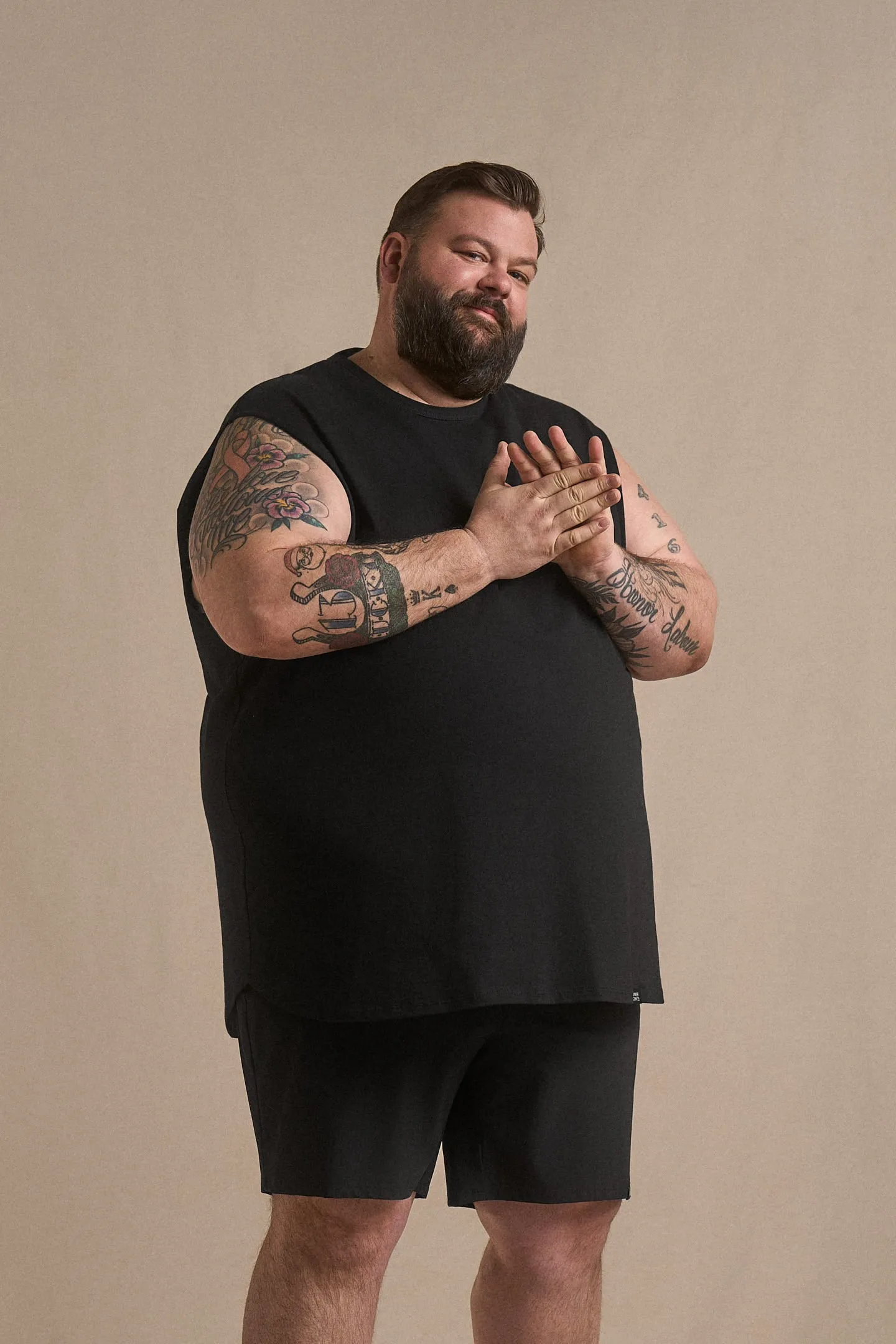 Cotton Cut Off - Black sold by One Bone product image thumbnail 2