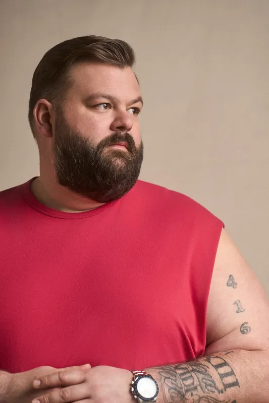 Cotton Cut Off - Solo Red made by One Bone