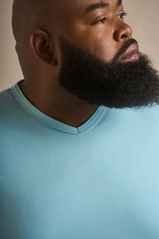 V-Neck - Sky Blue made by One Bone