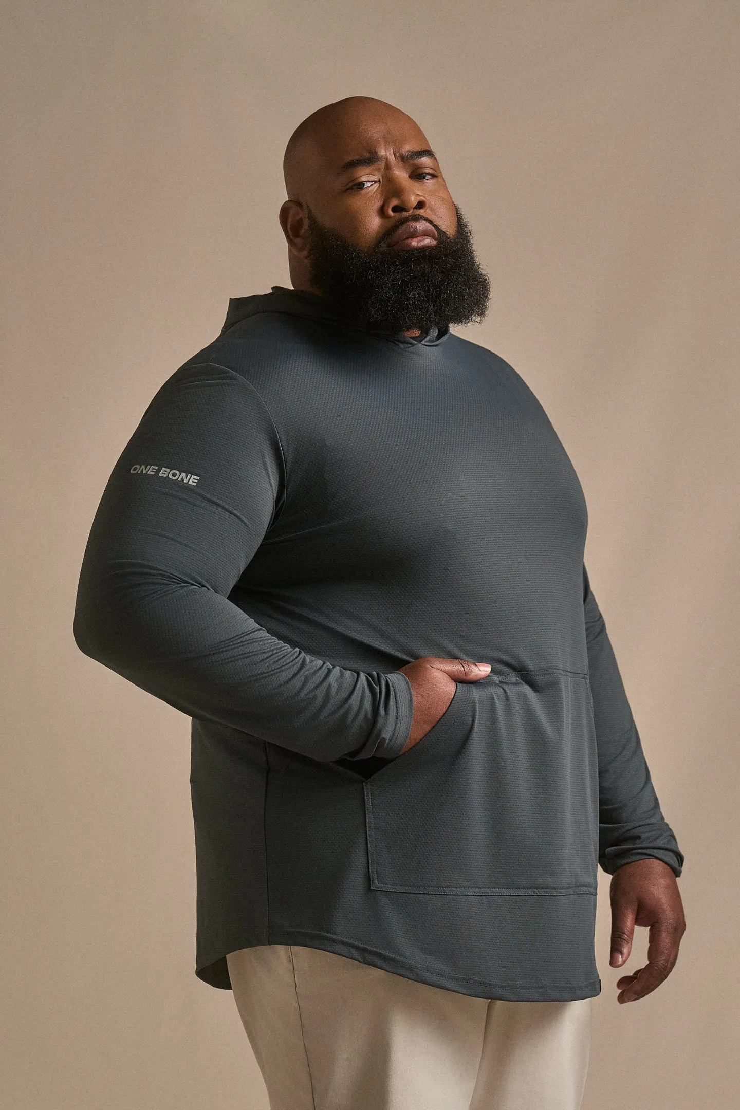 Summer Hoodie - Shark Grey sold by One Bone product image thumbnail 3