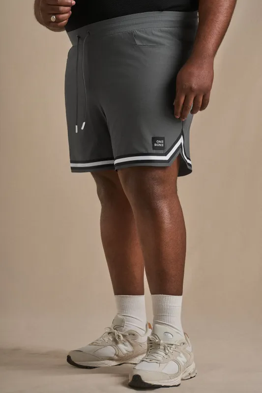 Athletic Short - Carbon Grey made by One Bone