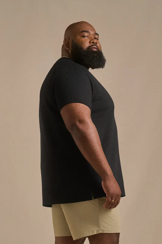 AirKnit Tee - Black made by One Bone