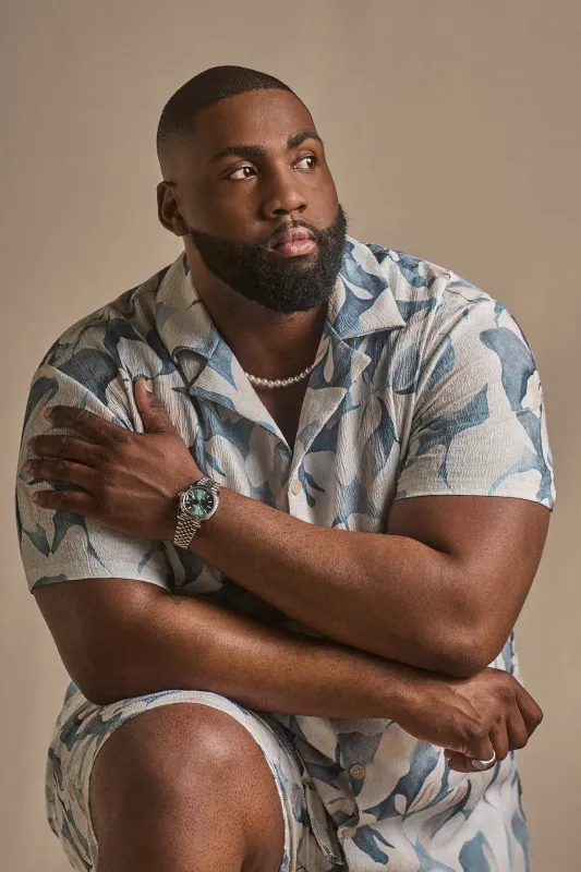 Yacht Shirt - Saltwater Floral made by One Bone