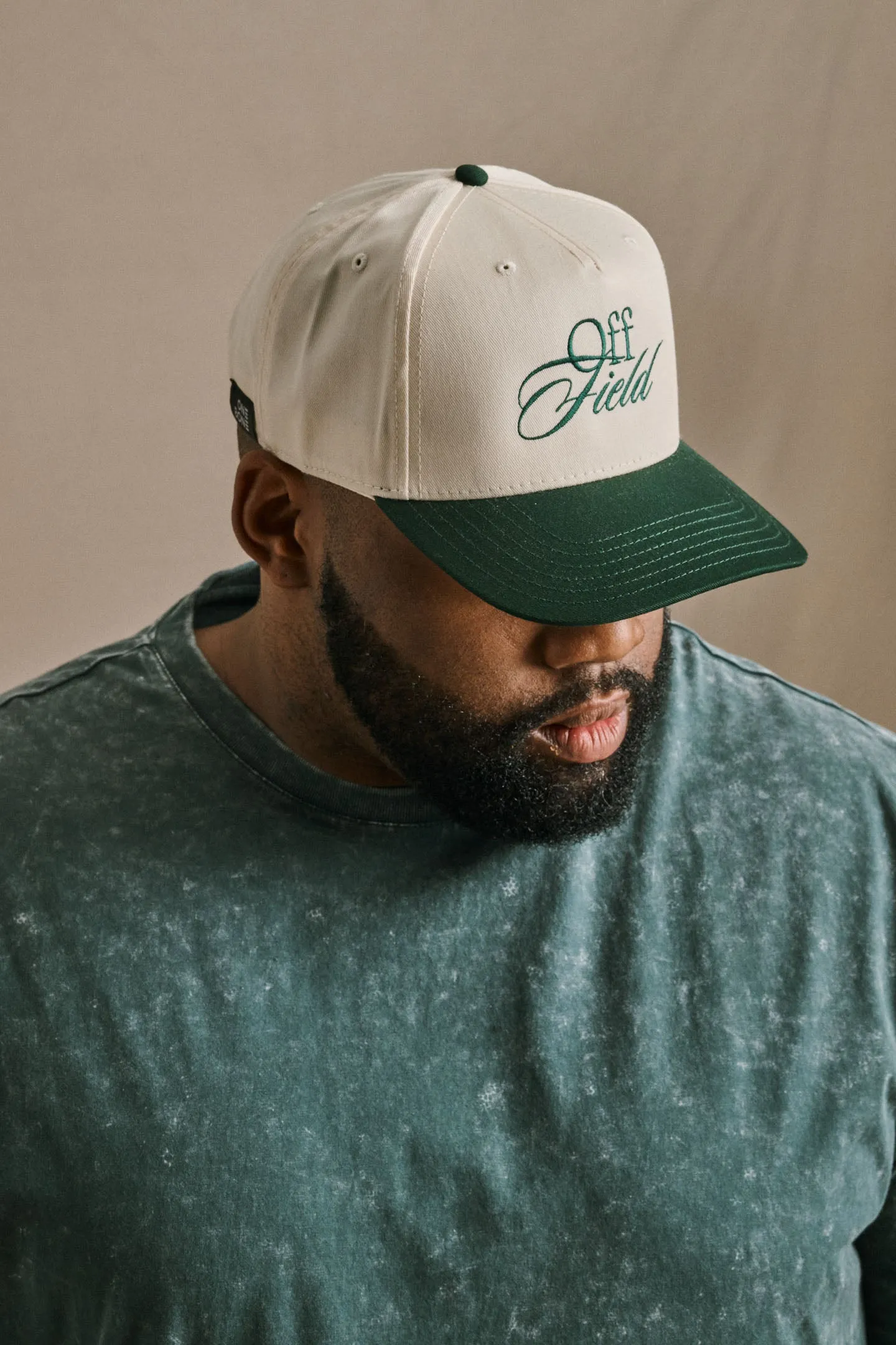 Stone Wash Long Sleeve - Deep Green sold by One Bone product image thumbnail 4