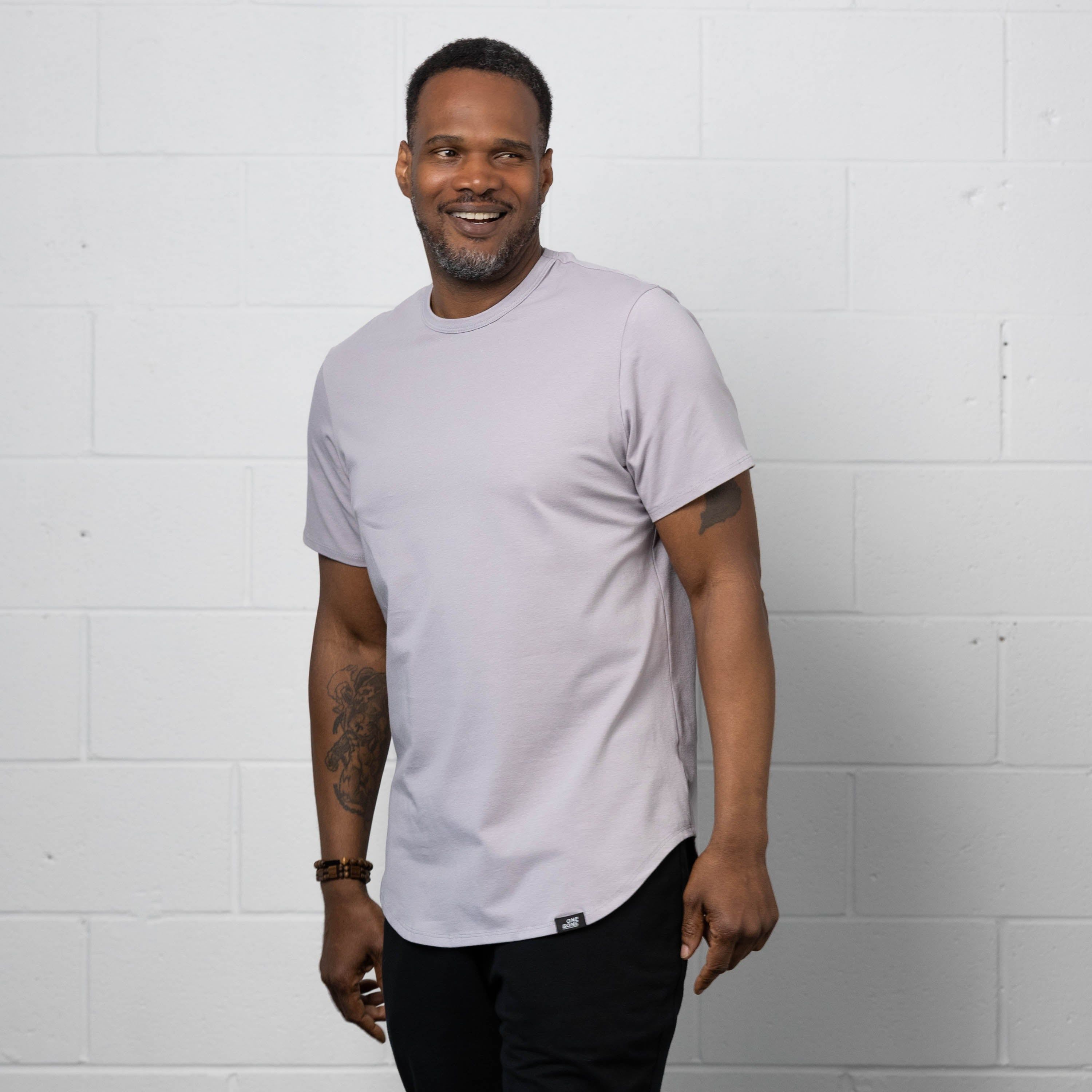 Scoop - T-Shirt - Grey Smoke sold by One Bone product image thumbnail 3