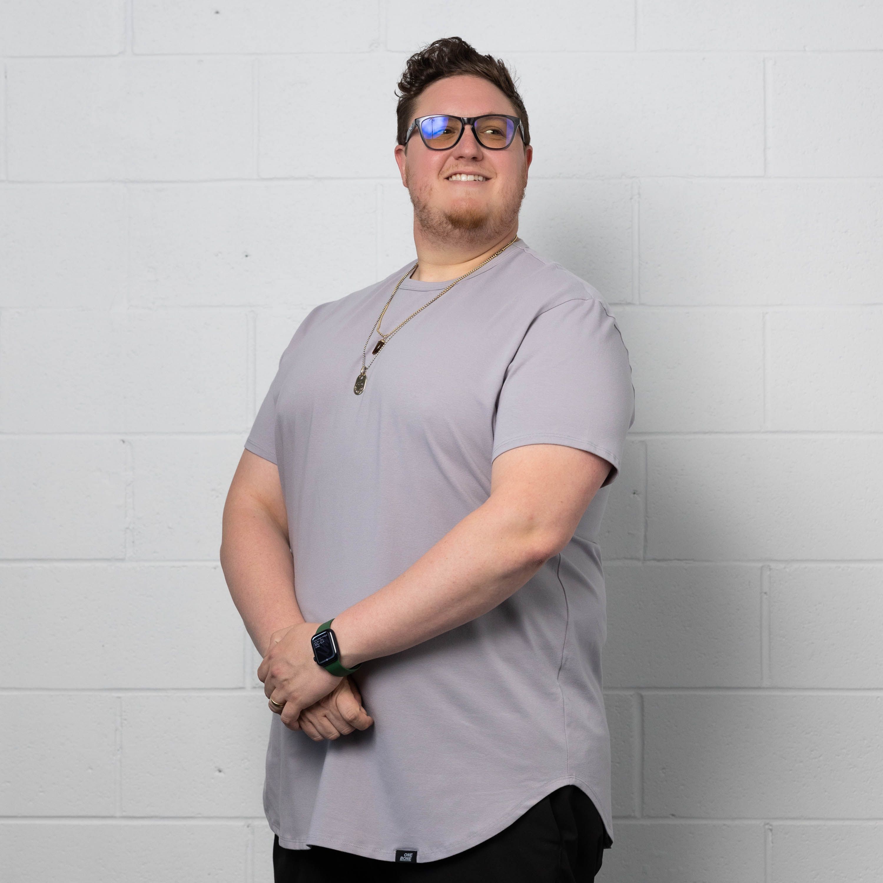 Scoop - T-Shirt - Grey Smoke sold by One Bone product image thumbnail 2