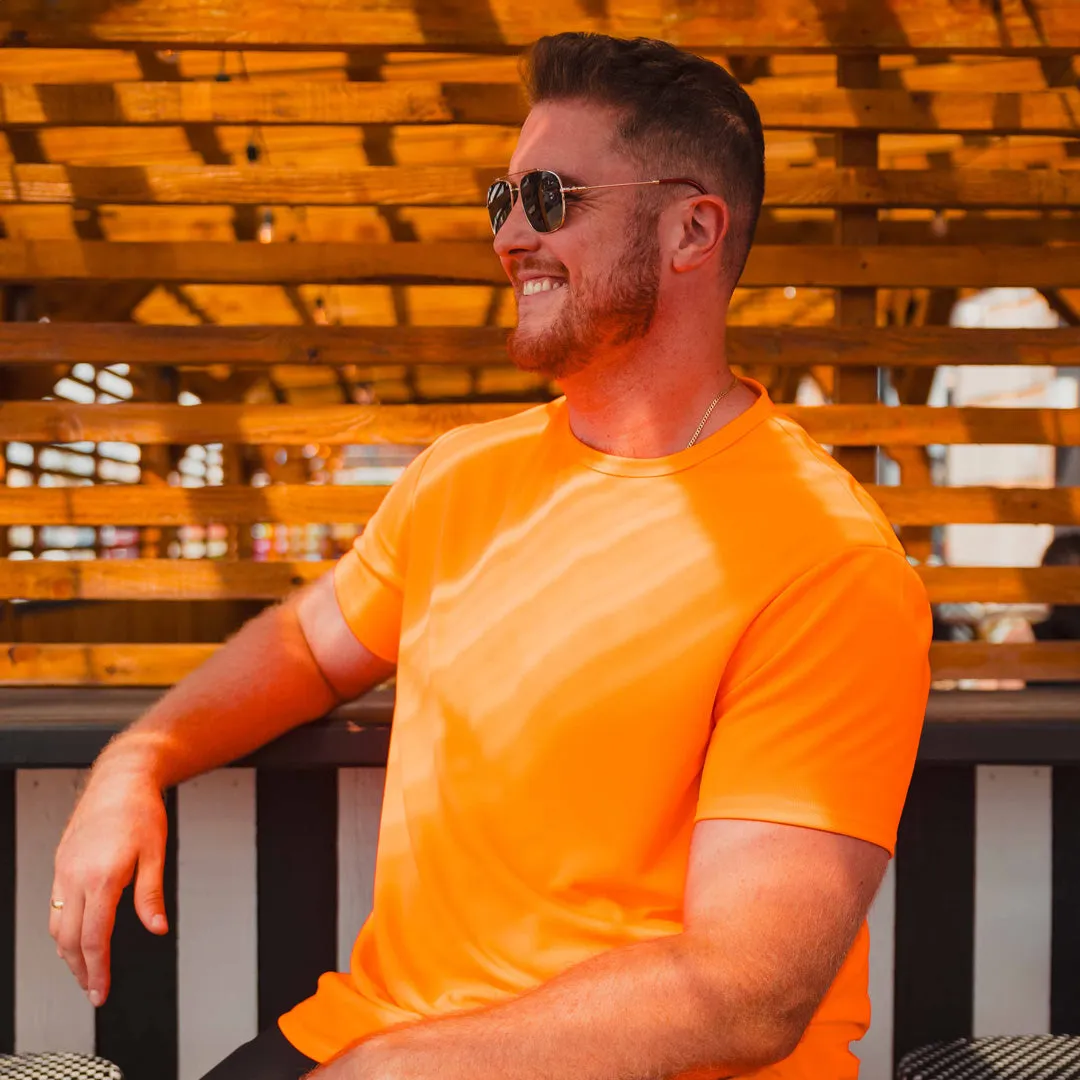 Everywear Tee - Neon Orange sold by One Bone