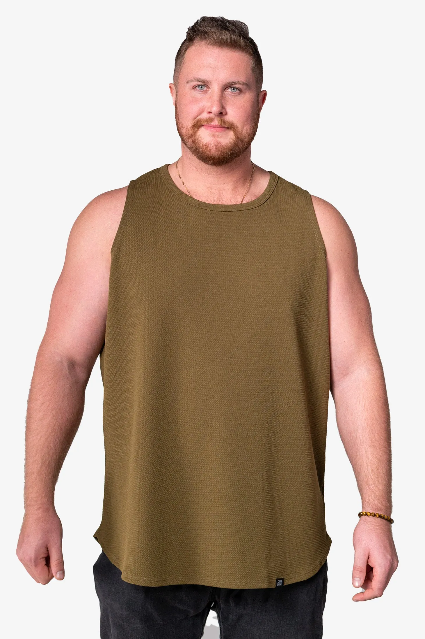 Bullet Tank Top - Army Green sold by One Bone product image thumbnail 5