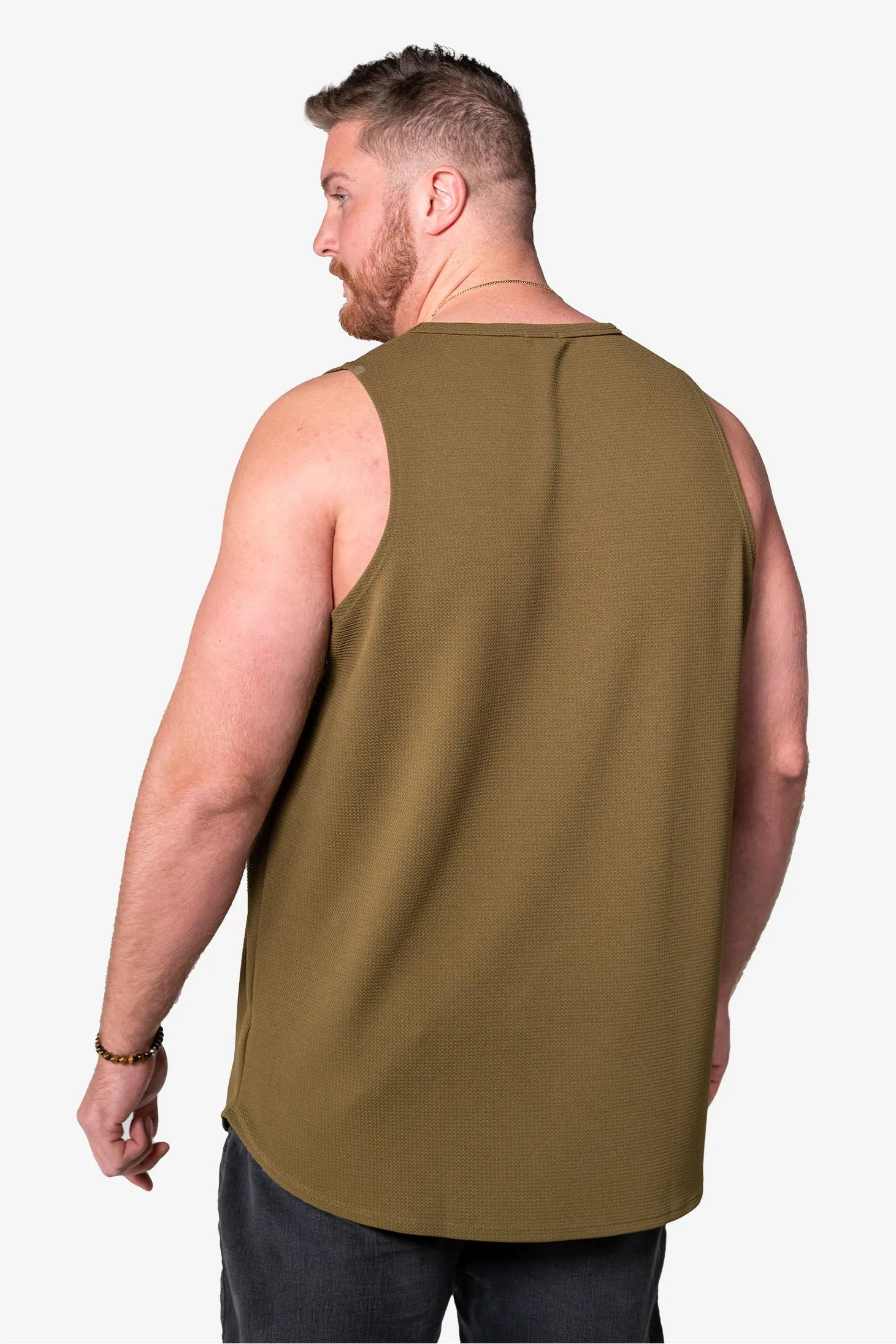 Bullet Tank Top - Army Green sold by One Bone product image thumbnail 3