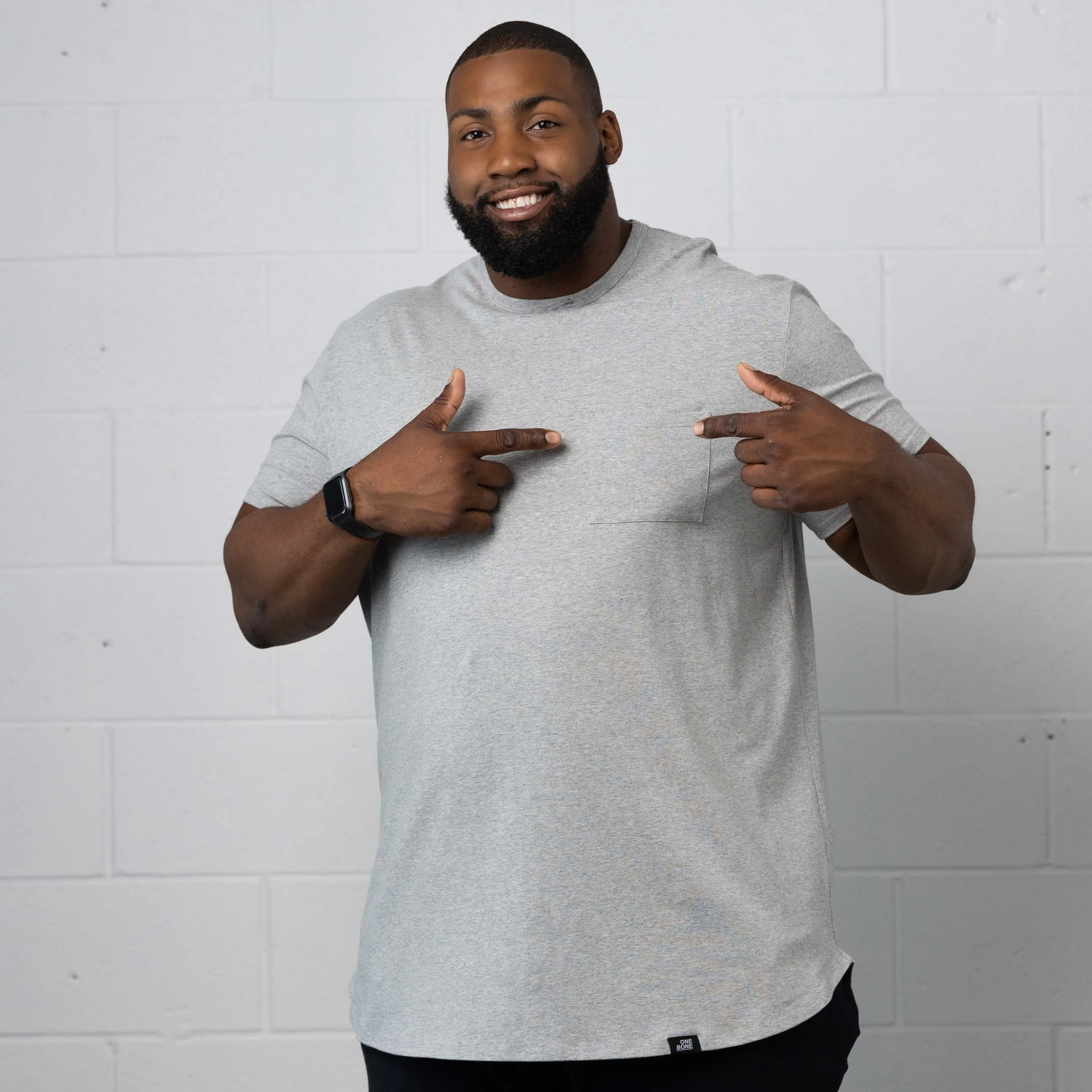 Pocket - Grey Mix sold by One Bone