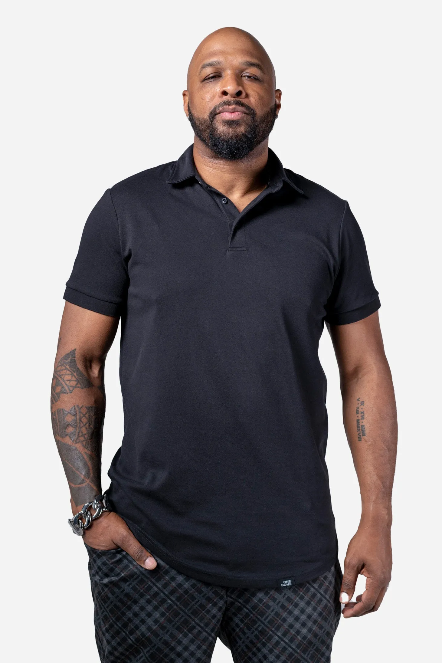 Polo - Black sold by One Bone product image thumbnail 3