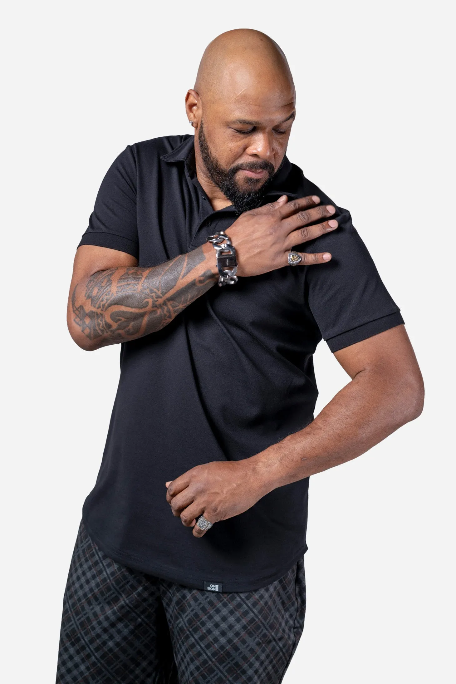 Polo - Black sold by One Bone product image thumbnail 5