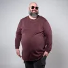 French Terry Crewneck Sweater - Cocoa sold by One Bone