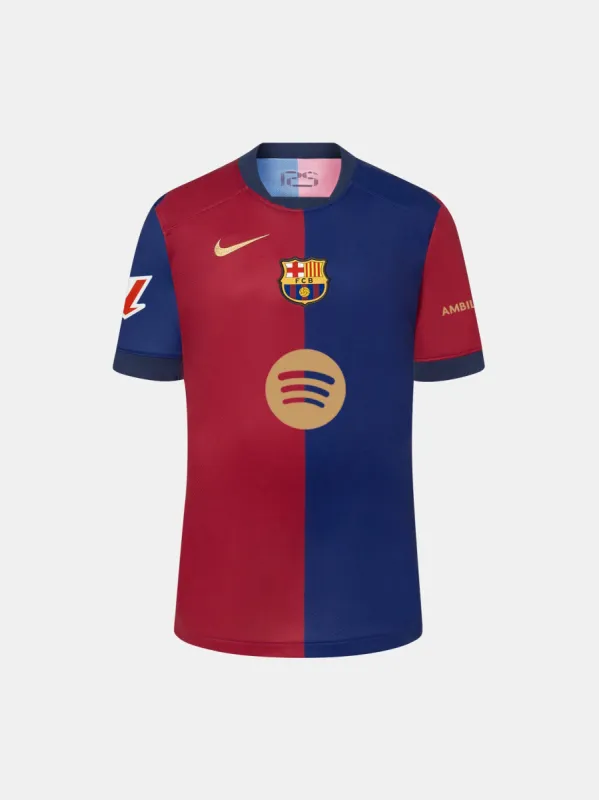 Junior home jersey 24/25 FC Barcelona sold by FC Barcelona