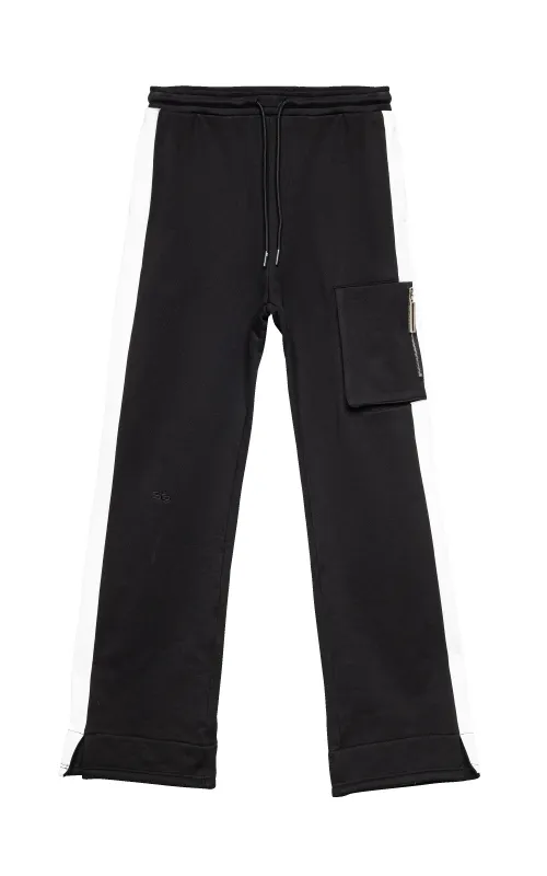 STRIPED CARGO LOUNGE PANTS sold by Spencer Badu